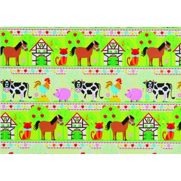 Kids Premium Coated Gift Wrap 7A2282 (250m x 70cm)